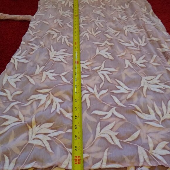 Zara sheer embroidered floral maxi shirtdress - Picture 8 of 12